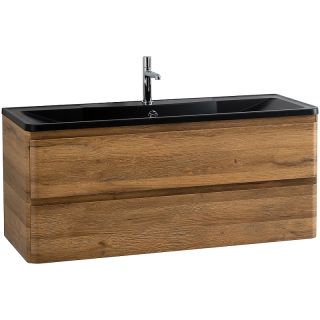 База под раковину подвесная с двумя выкатными ящиками, 1200x450x500